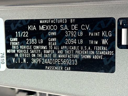 Certified 2023 Kia Forte LXS FWD image 29