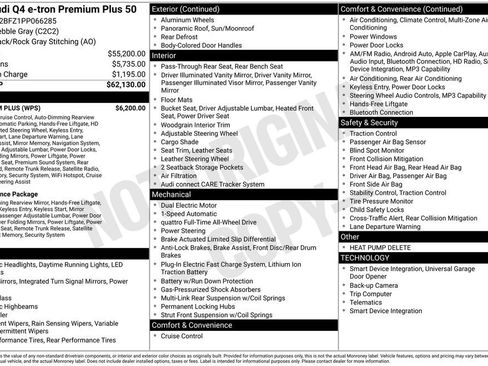 Used 2023 Audi Q4 e-tron Premium Plus w/ Premium Plus AWD/4WD image 12