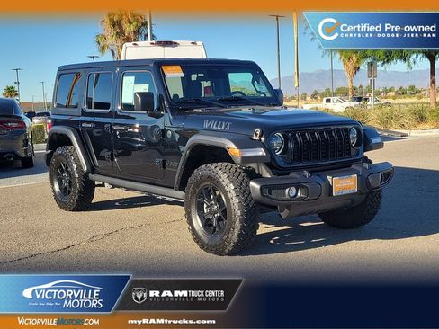 Certified 2025 Jeep Wrangler Unlimited Sport AWD/4WD image 1