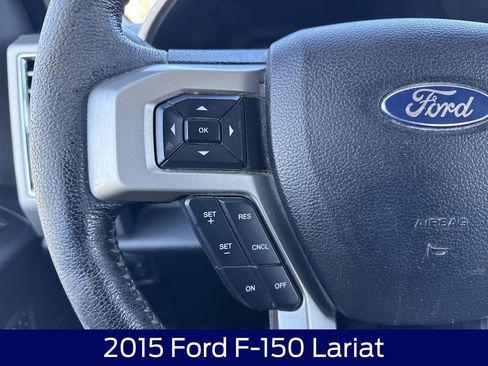Used 2015 Ford F150 Lariat w/ Equipment Group 502A Luxury image 18