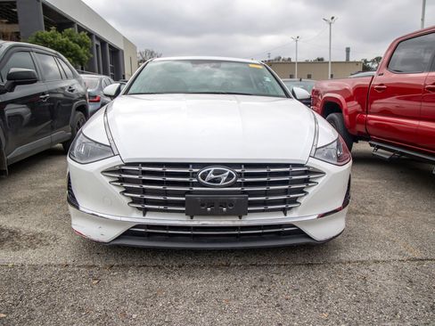 Used 2021 Hyundai Sonata Blue image 4