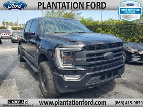 Used 2021 Ford F150 Lariat w/ Equipment Group 502A High AWD/4WD image 1