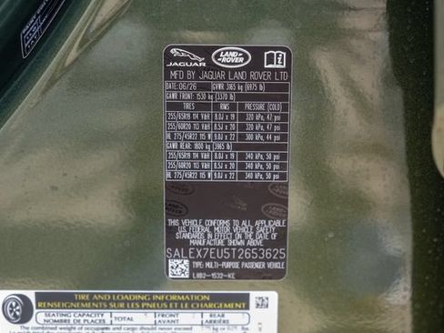 New 2026 Land Rover Defender 110 X AWD/4WD image 74