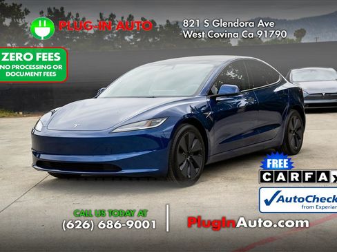 Used 2025 Tesla Model 3 Long Range RWD image 1