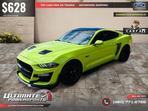 Used 2020 Ford Mustang GT Premium w/ Carbon Sport Interior Package RWD image 92