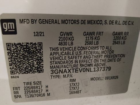Used 2022 Chevrolet Equinox LT AWD/4WD image 33