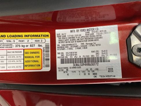 Used 2017 Lincoln MKZ Select w/ Select Plus Package image 39