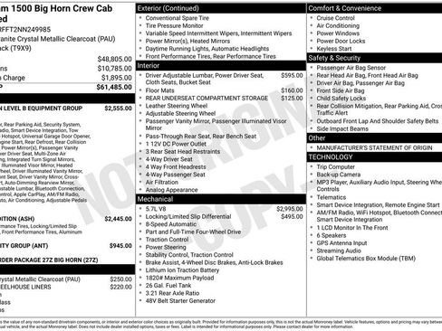 Used 2022 RAM 1500 Big Horn AWD/4WD image 32