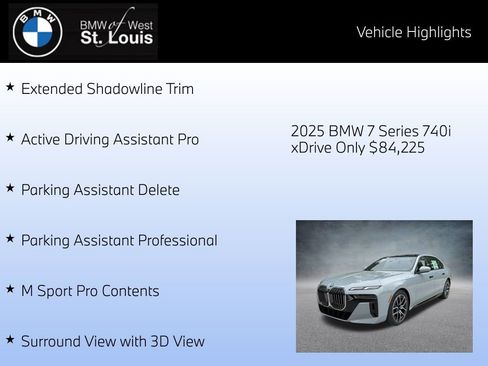 Certified 2025 BMW 740i xDrive image 23