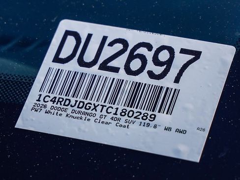 New 2026 Dodge Durango GT image 34