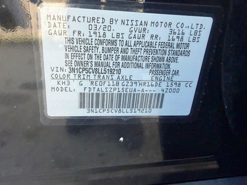 Used 2020 Nissan Kicks SV FWD image 32