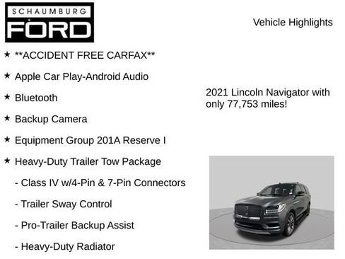Used 2021 Lincoln Navigator Reserve AWD/4WD image 8