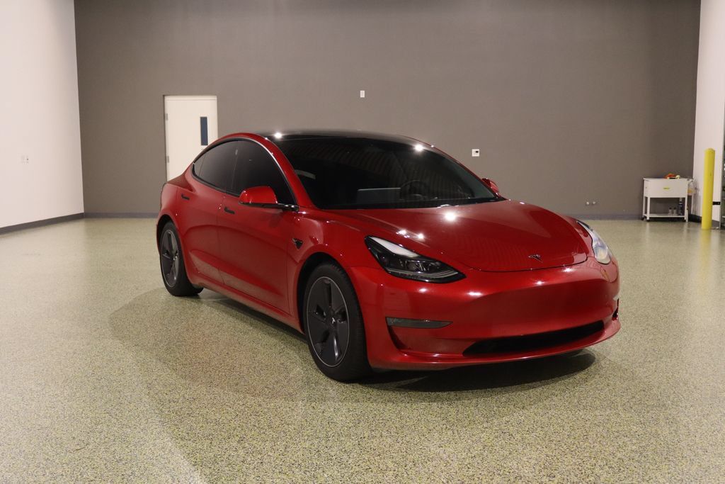 Used 2021 Tesla Model 3 Long Range AWD/4WD image 1