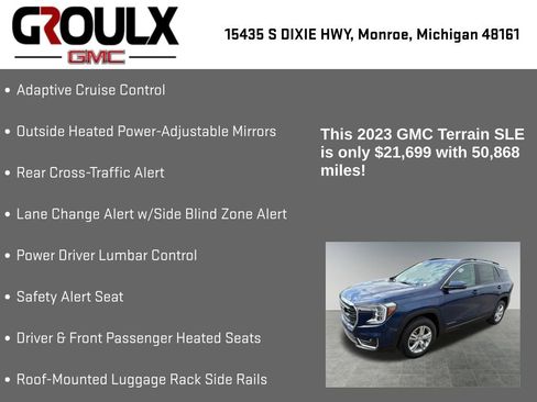 Used 2023 GMC Terrain SLE w/ Driver Convenience Package AWD/4WD image 22