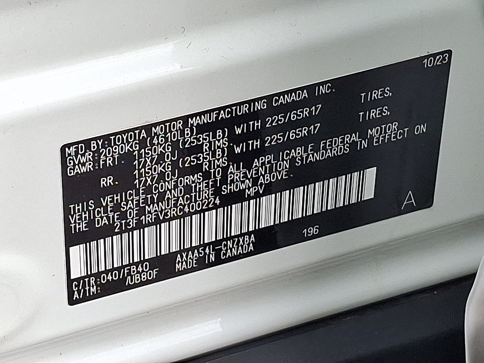 Used 2024 Toyota RAV4 LE AWD/4WD image 29