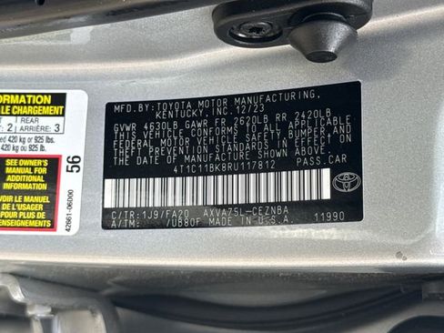 Used 2024 Toyota Camry LE w/ Cold Weather Package AWD/4WD image 21