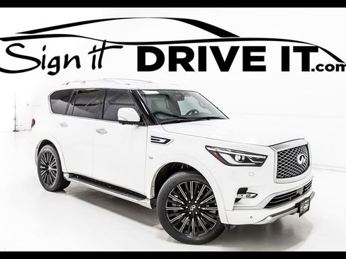 Used 2019 INFINITI QX80 Limited w/ All-Season Package AWD/4WD image 1