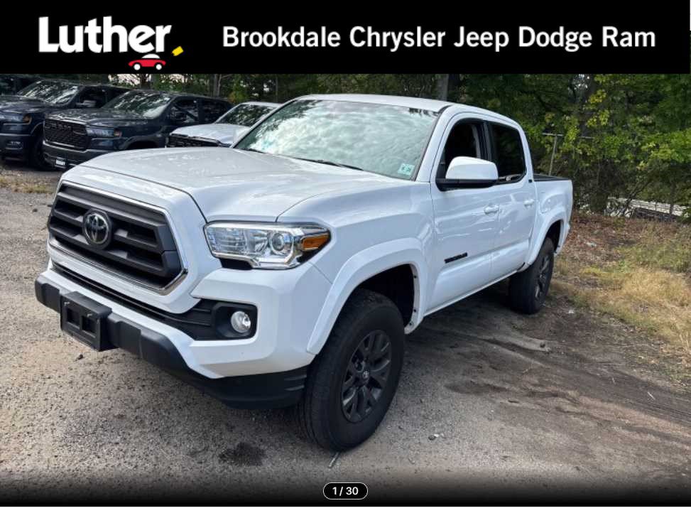 Used 2023 Toyota Tacoma SR5 w/ Black Out Package (TMS) AWD/4WD image 1