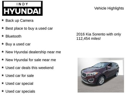Used 2016 Kia Sorento AWD w/ LX Convenience Package image 7