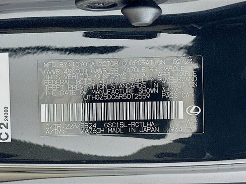 Used 2024 Lexus RC 350 F Sport AWD/4WD image 46