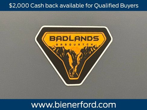 New 2025 Ford Bronco Sport Badlands w/ Sasquatch Badlands Package image 26