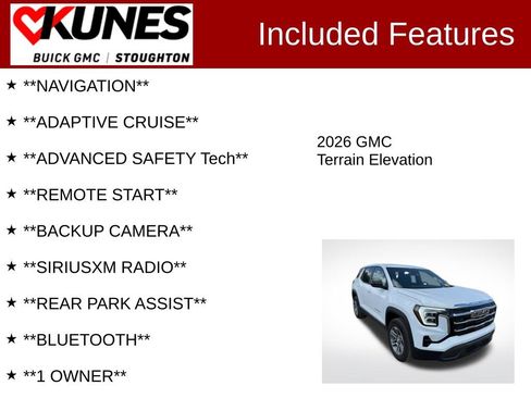 Used 2026 GMC Terrain Elevation FWD image 2