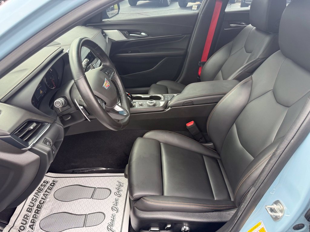 Used 2025 Cadillac CT4 V w/ LPO, ONYX Package RWD image 15