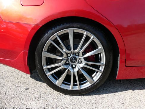 Used 2019 INFINITI Q50 Red Sport 400 w/ Sensory Package AWD/4WD image 35