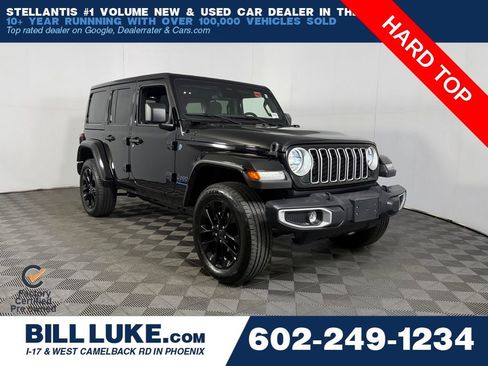 Certified 2025 Jeep Wrangler Unlimited Sahara AWD/4WD image 1