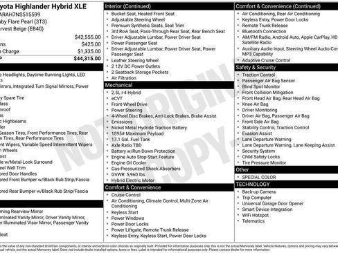 Used 2022 Toyota Highlander XLE FWD image 16