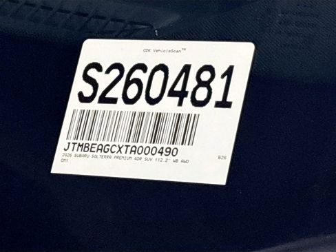 New 2026 Subaru Solterra Premium image 24