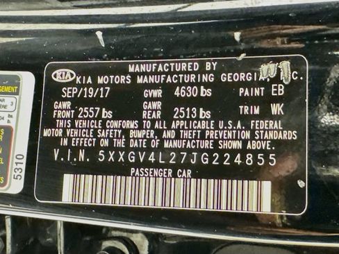Used 2018 Kia Optima SX w/ Technology Package FWD image 52
