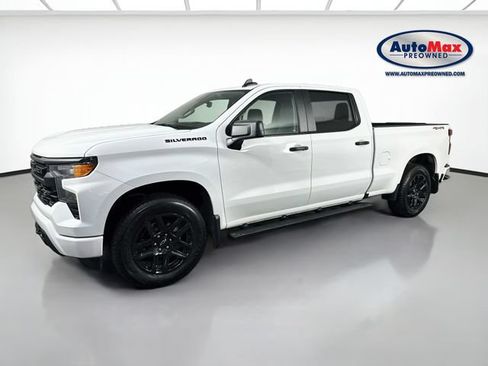 Used 2024 Chevrolet Silverado 1500 Custom w/ LPO, Dark Essentials Package AWD/4WD image 3