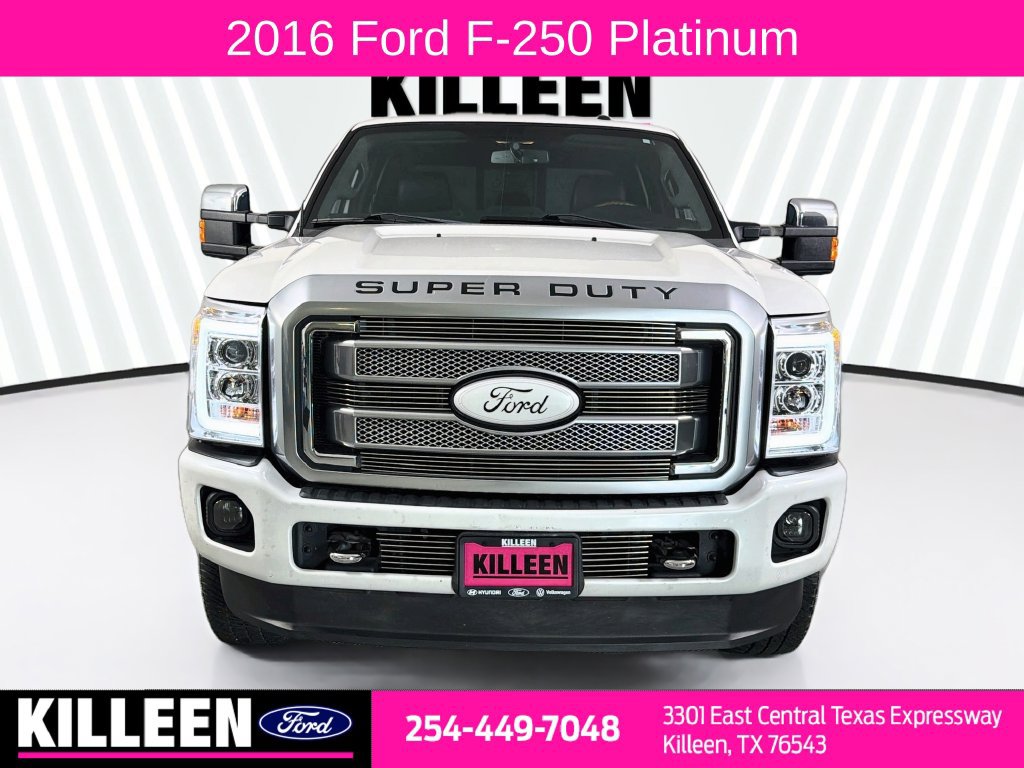 Used 2016 Ford F250 Platinum w/ FX4 Off-Road Package AWD/4WD image 2