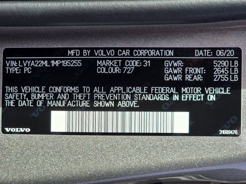 Used 2021 Volvo S90 T6 Inscription image 53