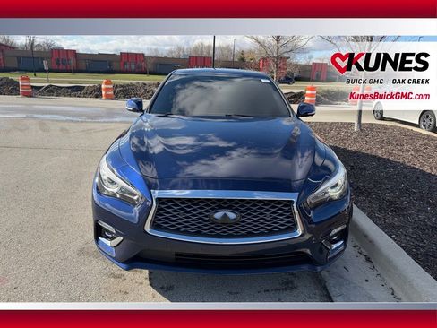 Used 2022 INFINITI Q50 Luxe w/ Cargo Package AWD/4WD image 3