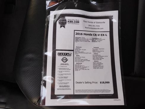 Used 2016 Honda CR-V EX-L image 37