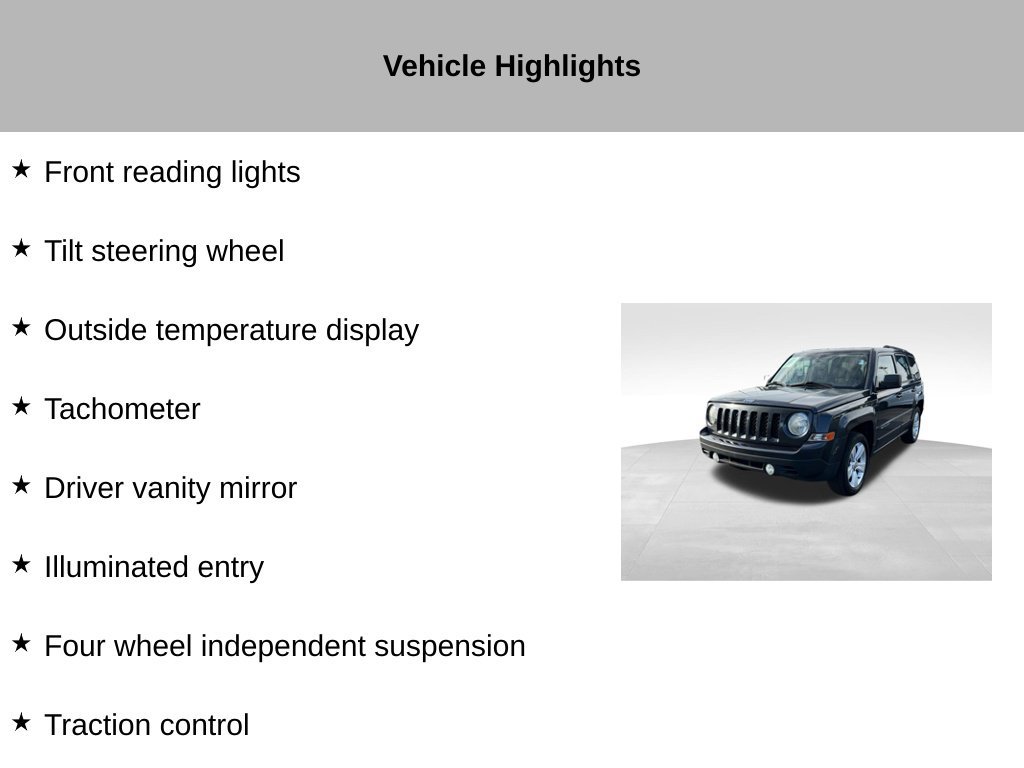 Used 2014 Jeep Patriot Latitude FWD image 45
