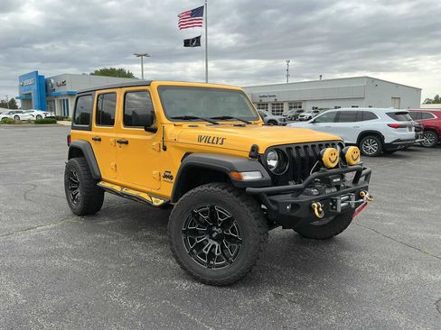 Used 2021 Jeep Wrangler Unlimited Sport AWD/4WD image 1
