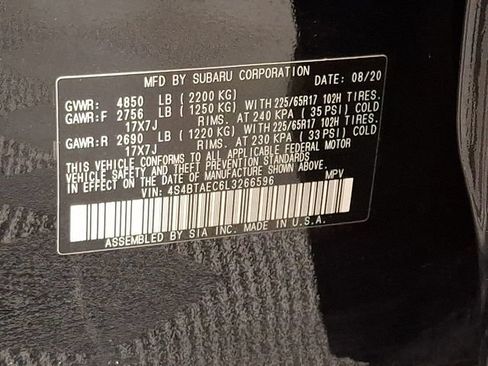 Used 2020 Subaru Outback Premium AWD/4WD image 26