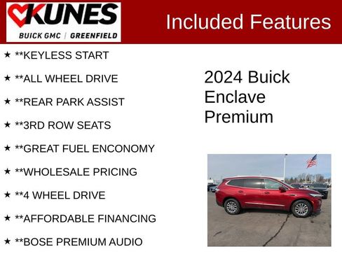 Used 2024 Buick Enclave Premium image 3