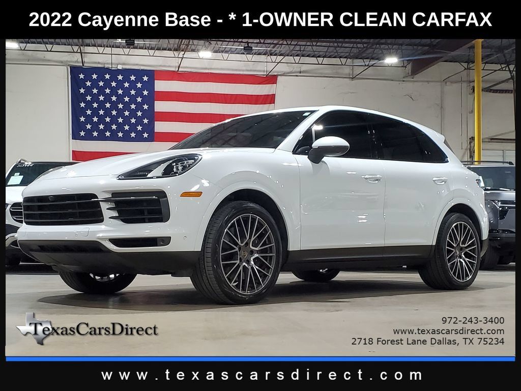 Used 2022 Porsche Cayenne AWD/4WD 360° Tour