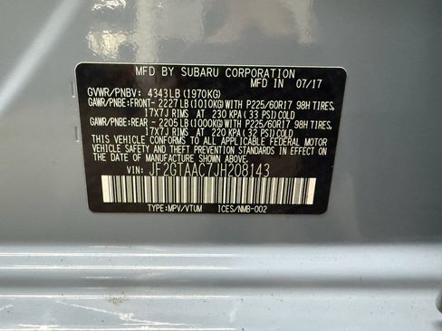 Used 2018 Subaru Crosstrek 2.0i AWD/4WD image 30