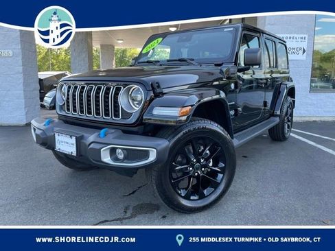 Used 2024 Jeep Wrangler Unlimited Sahara w/ Technology Group AWD/4WD image 1
