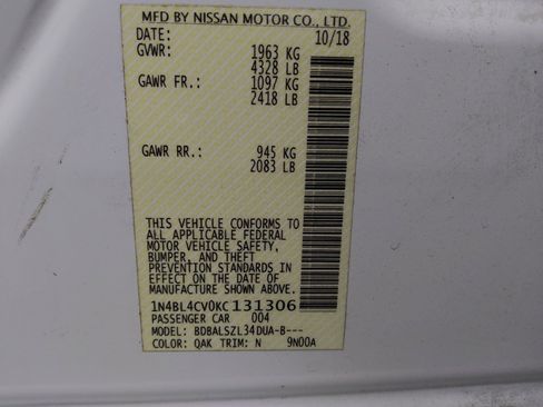 Used 2019 Nissan Altima 2.5 SR FWD image 33