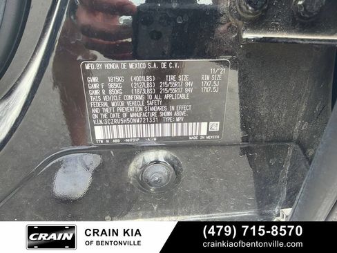 Used 2022 Honda HR-V EX image 18