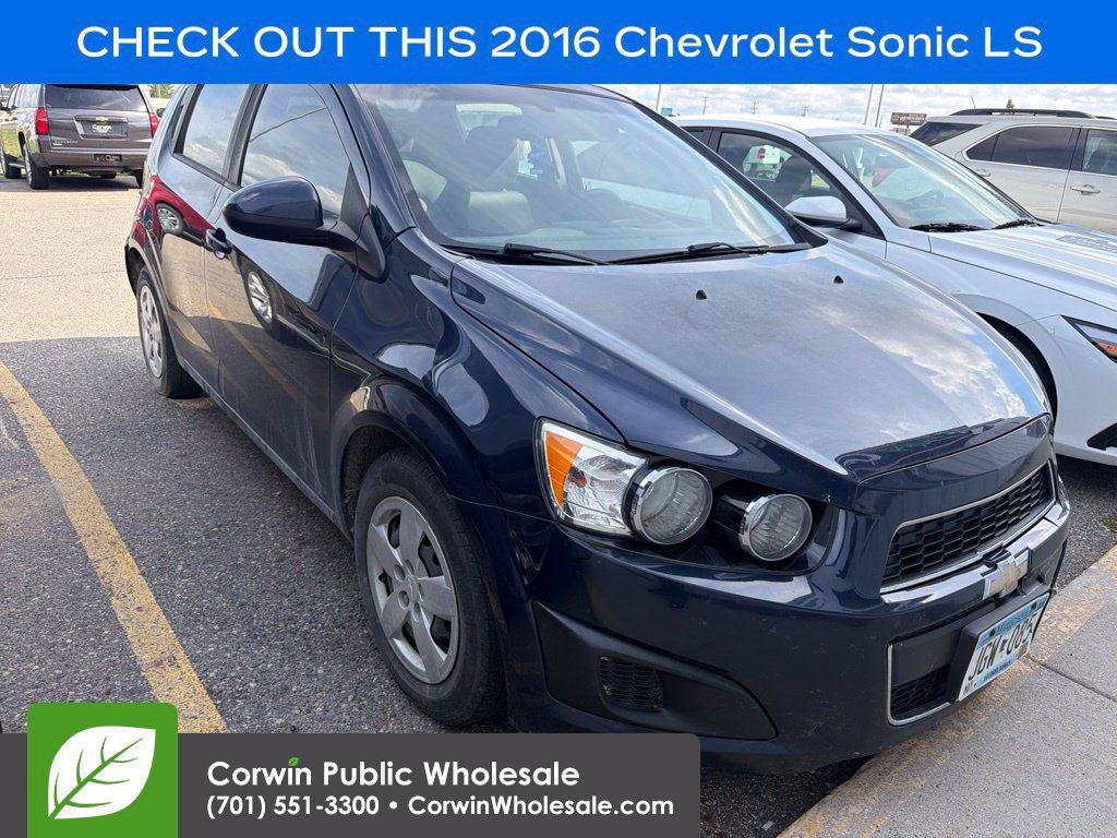 Used 2016 Chevrolet Sonic LS FWD image 1