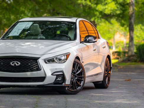 Used 2020 INFINITI Q50 Red Sport 400 w/ Proactive Package RWD image 21