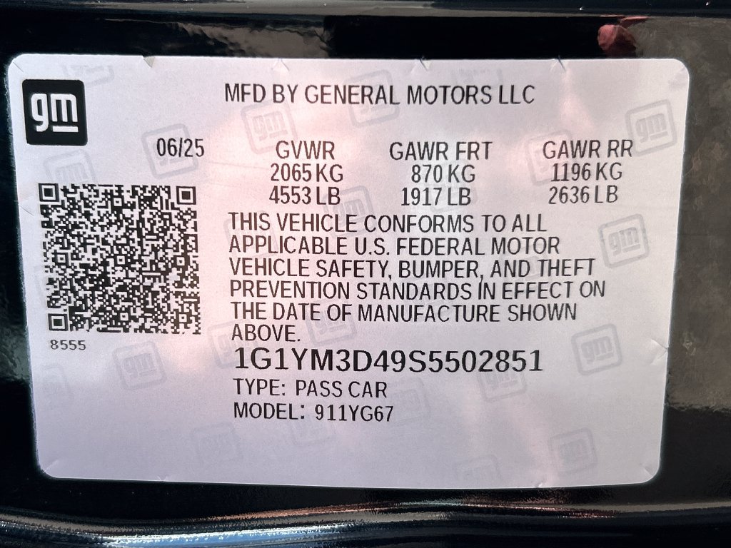 Used 2025 Chevrolet Corvette E-Ray w/ Battery Protection Package AWD/4WD image 32