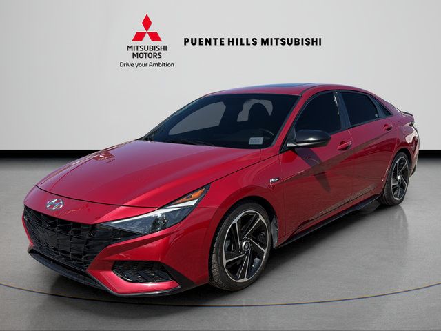 Used 2021 Hyundai Elantra N Line FWD image 1